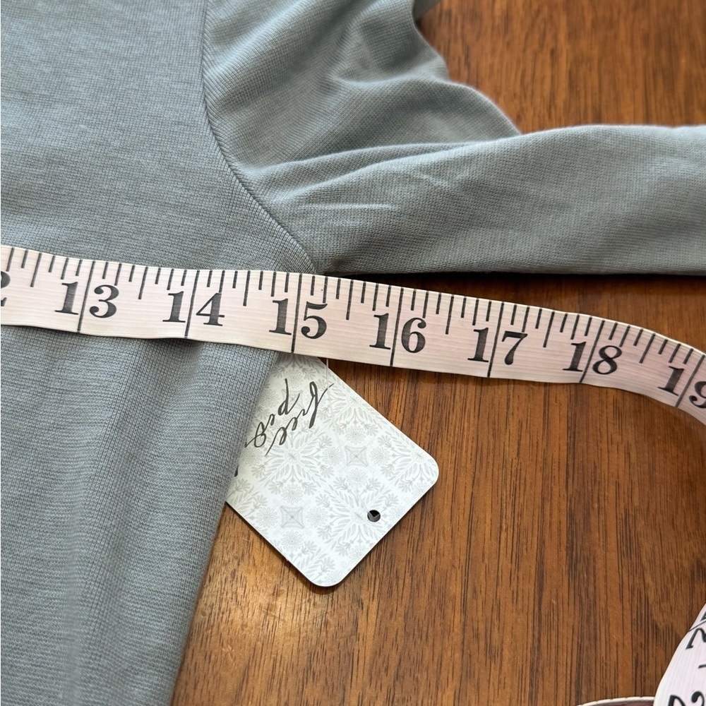 NWT Free People Free-est Women's XS Good Feels Mock Neck Midi Dress Gray Tube - Picture 9 of 11